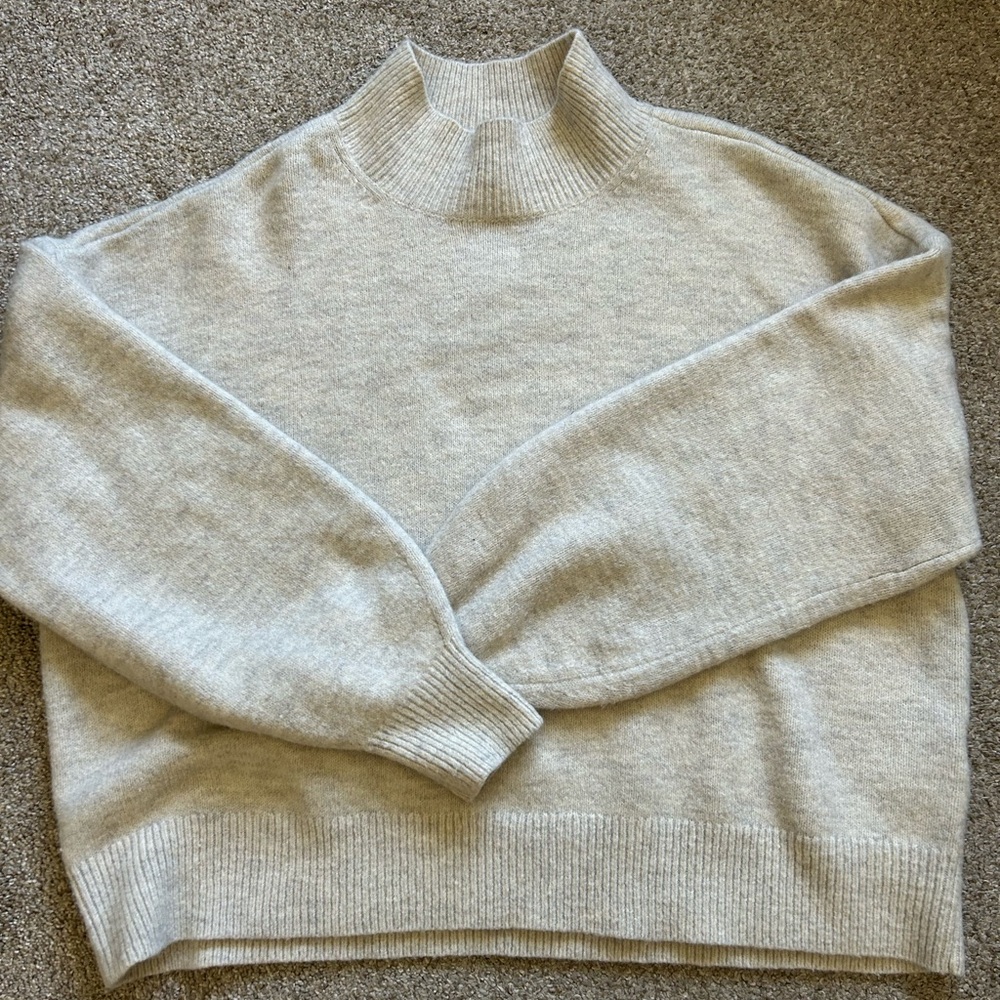 Calvin Klein Jeans Cream Knit Sweater